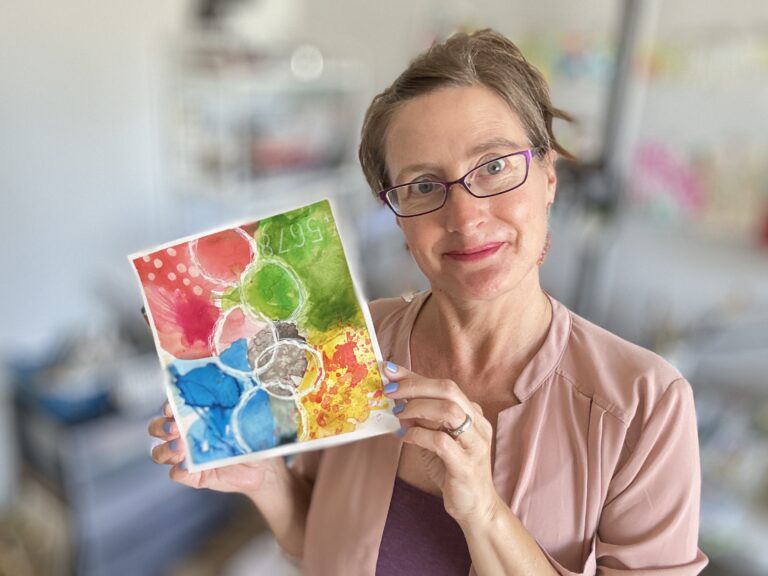 Jenn Paints Watercolor Girlfriend