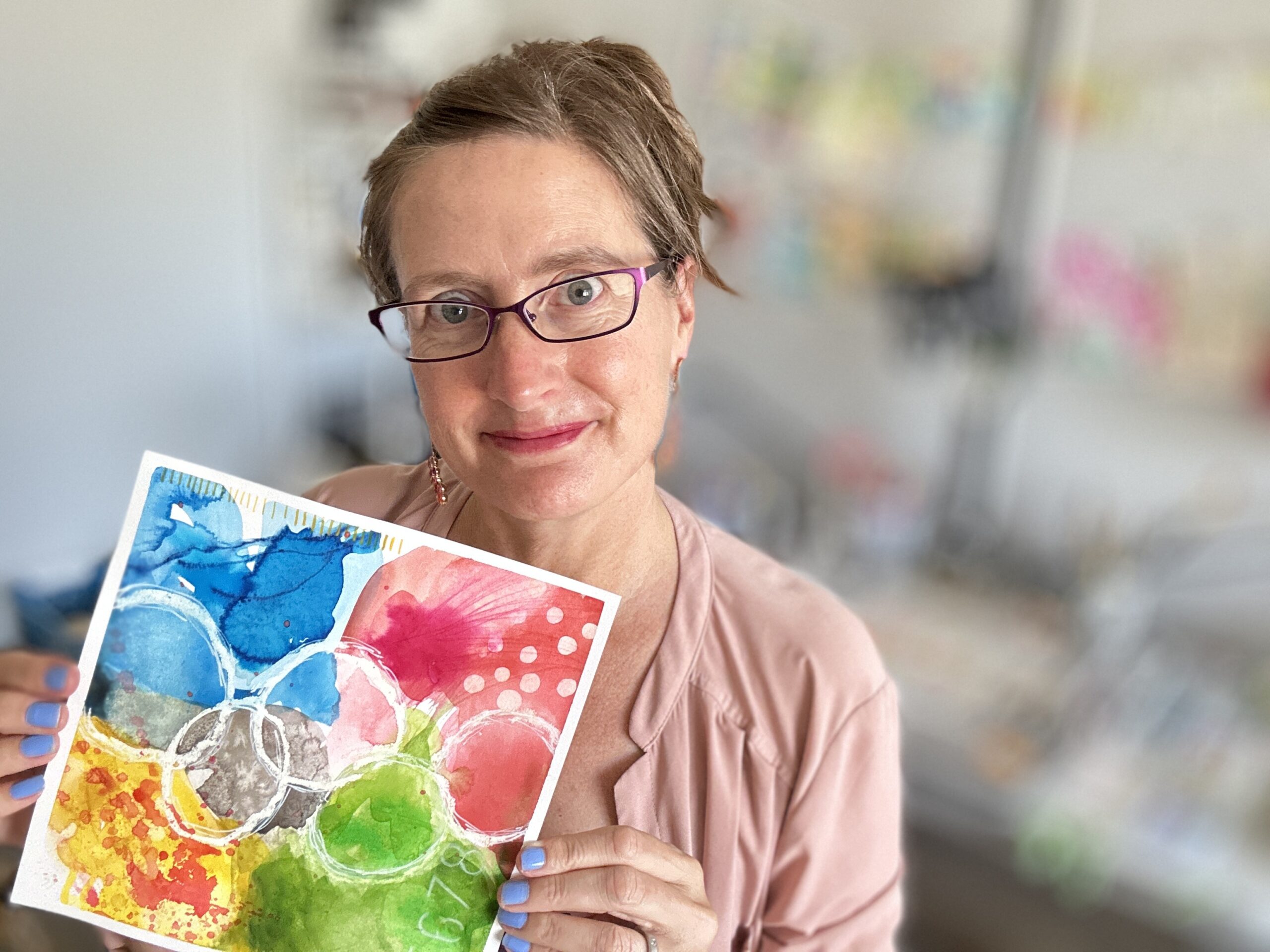 Jennifer Ressmann Watercolor Girlfriend