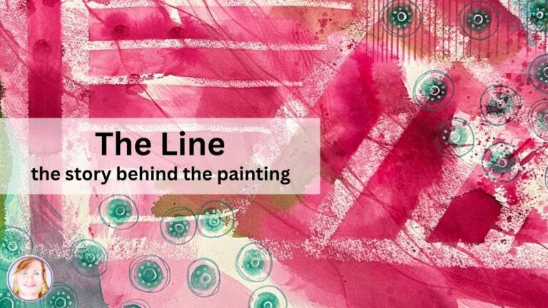 The Line the story behind the painting