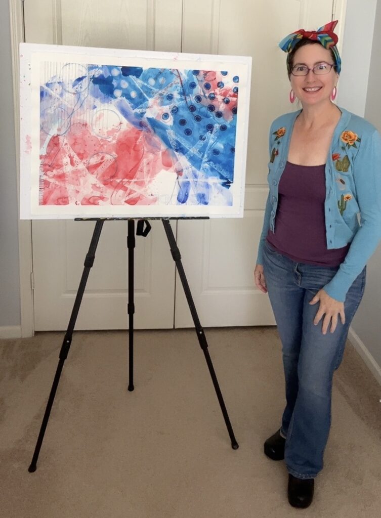 Jennifer Ressmann Watercolor Girlfriend